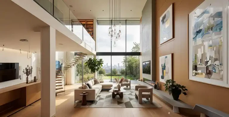 Dobles Alturas en Salones de Viviendas.